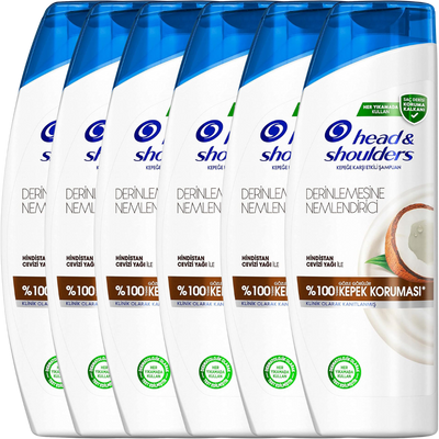 Head & Shoulders Diep Voedend Anti-Roos Shampoo – 6x 350ml